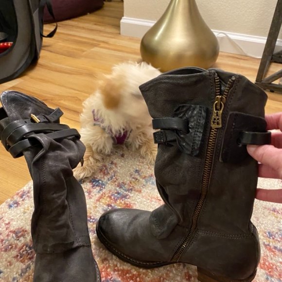 La Bottega di Lisa Italian Leather Boots - Picture 1 of 9